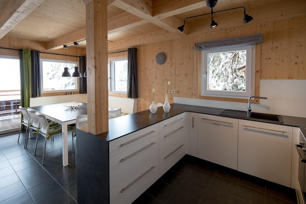 Foto van Luxe chalet met binnenjacuzzi - Vakantiehuis in Turracherhöhe - Kitchen