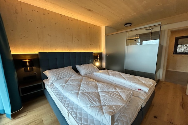 Foto van Aangenaam chalet met sauna - Vakantiehuis in Turrach - BedRoom