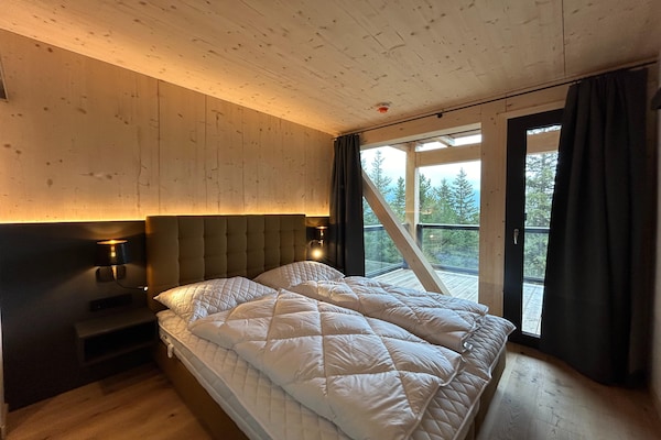 Foto van Aangenaam chalet met sauna - Vakantiehuis in Turrach - BedRoom