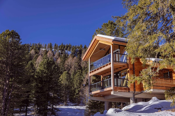 Foto van Luxe chalet met sauna & hot tub - Vakantiehuis in Turrach - ExteriorWinter