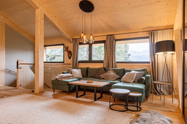 Foto van Luxe chalet met sauna & hot tub - Vakantiehuis in Turrach - LivingRoom