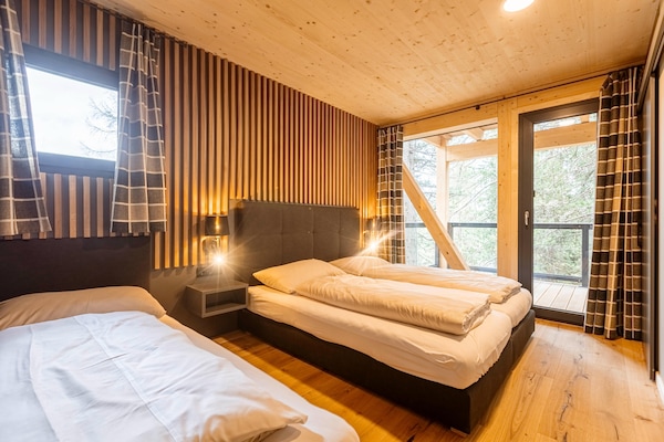 Foto van Luxe chalet met sauna & hot tub - Vakantiehuis in Turrach - BedRoom