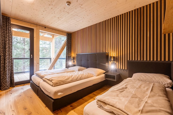 Foto van Luxe chalet met sauna & hot tub - Vakantiehuis in Turrach - BedRoom