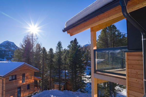 Foto van Modern chalet met binnensauna - Vakantiehuis in Turrach - ViewWinter