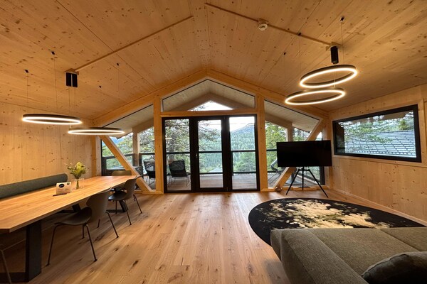 Foto van Modern chalet met binnensauna - Vakantiehuis in Turrach - LivingRoom