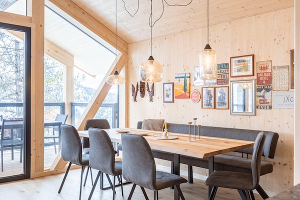 Foto van Gezellig chalet met sauna & hot tub - Vakantiehuis in Turrach - DiningRoom