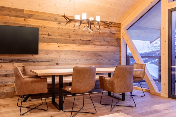 Foto van Luxe chalet met sauna - Vakantiehuis in Turrach - DiningRoom