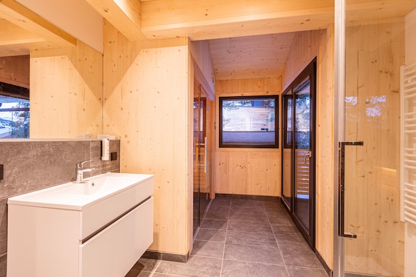 Foto van Luxe chalet met sauna - Vakantiehuis in Turrach - BathRoom