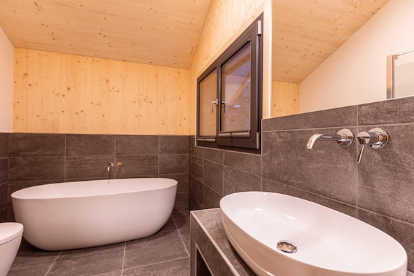 Foto van Luxe chalet met sauna - Vakantiehuis in Turrach - BathRoom