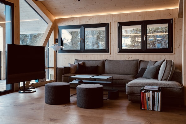Foto van Luxe chalet met sauna en bubbelbad - Vakantiehuis in Turrach - LivingRoom