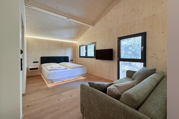 Foto van Luxe chalet met sauna en bubbelbad - Vakantiehuis in Turrach - BedRoom