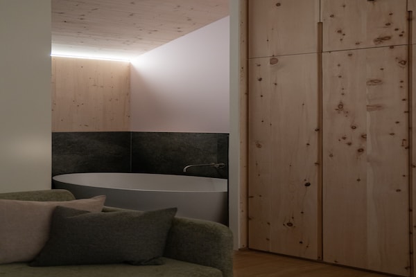 Foto van Luxe chalet met sauna en bubbelbad - Vakantiehuis in Turrach - BathRoom