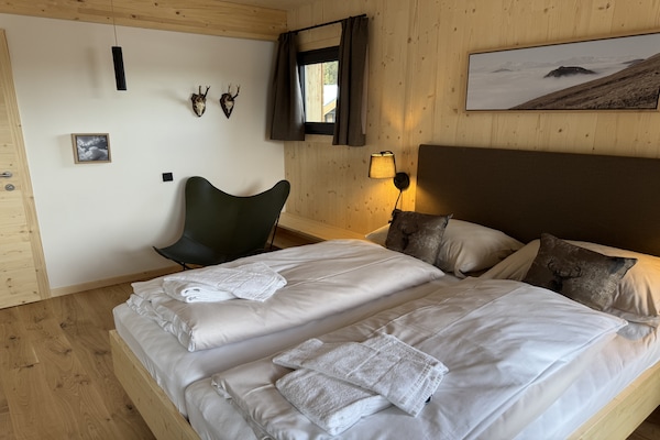 Foto van Luxe chalet met sauna en bubbelbad. - Vakantiehuis in Turrach - BedRoom