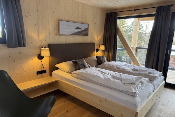 Foto van Luxe chalet met sauna en bubbelbad. - Vakantiehuis in Turrach - BedRoom