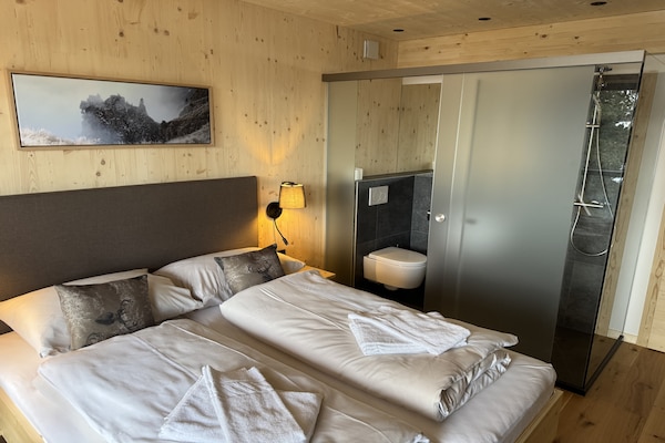Foto van Luxe chalet met sauna en bubbelbad. - Vakantiehuis in Turrach - BedRoom