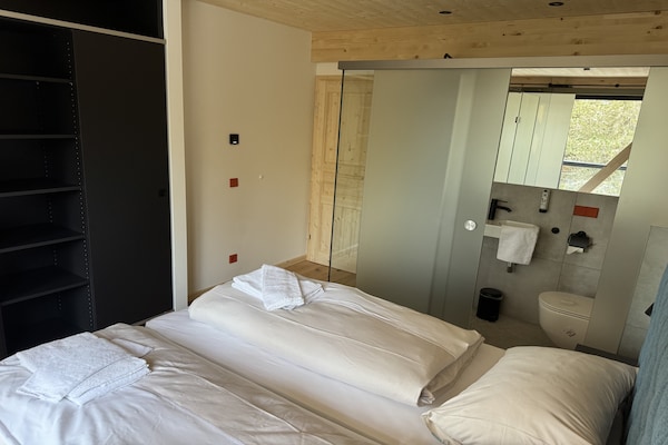 Foto van Luxe chalet met sauna en bubbelbad. - Vakantiehuis in Turrach - BedRoom