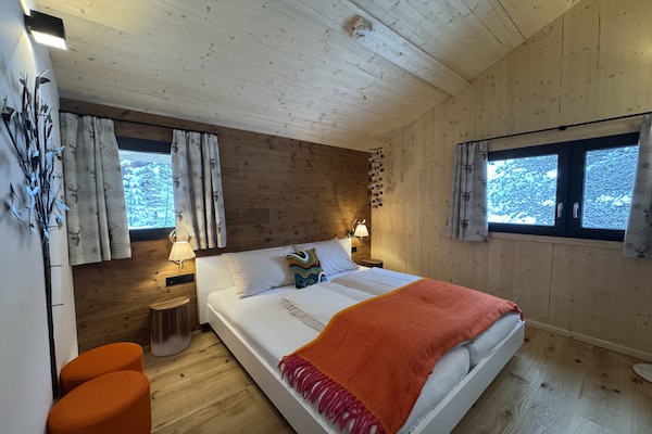 Foto van Luxe chalet met sauna en bubbelbad. - Vakantiehuis in Turrach - BedRoom