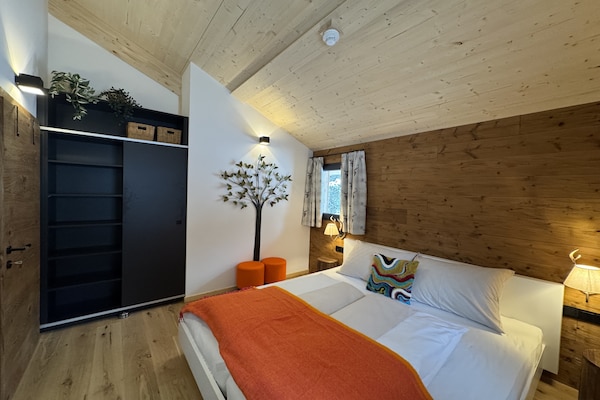 Foto van Luxe chalet met sauna en bubbelbad. - Vakantiehuis in Turrach - BedRoom