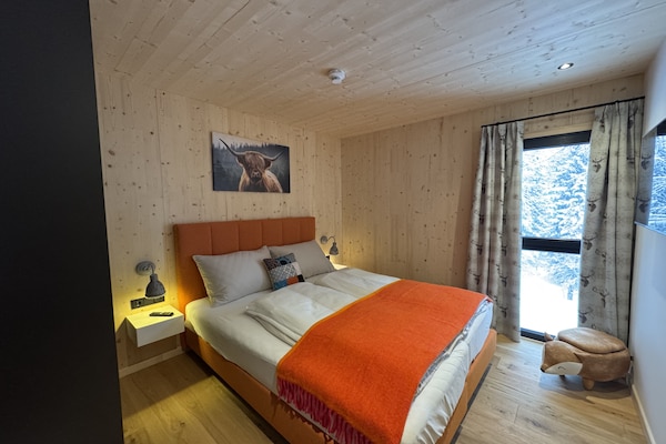 Foto van Luxe chalet met sauna en bubbelbad. - Vakantiehuis in Turrach - BedRoom