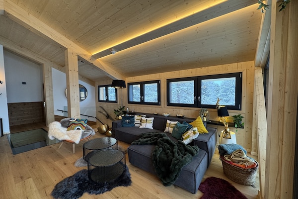 Foto van Luxe chalet met sauna en bubbelbad. - Vakantiehuis in Turrach - LivingRoom