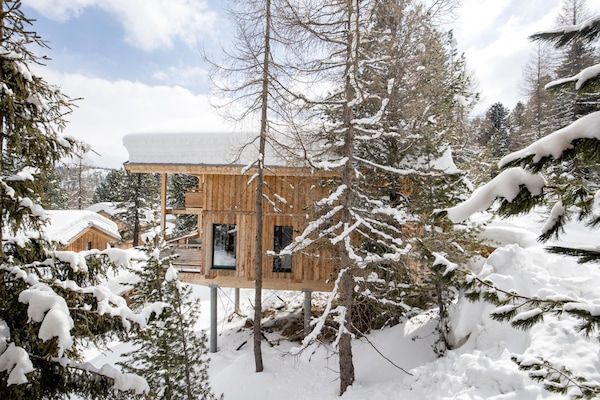 Foto van Luxe chalet met buitenwhirlpool - Vakantiehuis in Turracherhöhe - AreaWinter1KM