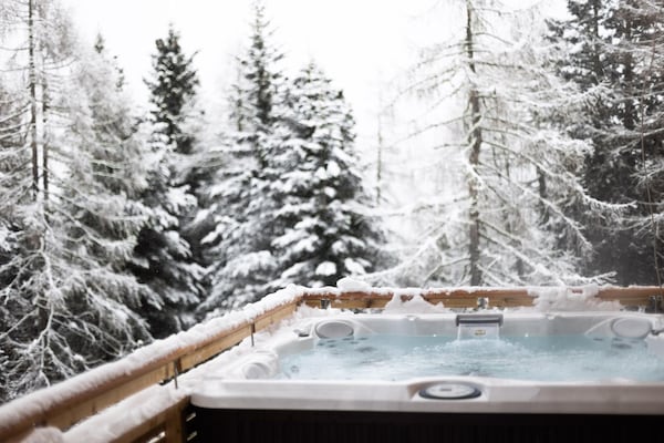 Foto van Luxe chalet met buitenwhirlpool - Vakantiehuis in Turracherhöhe - Wellness