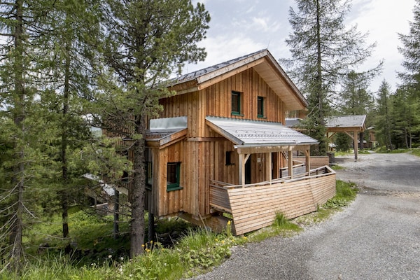 Foto van Luxe chalet met buitenwhirlpool - Vakantiehuis in Turracherhöhe - ExteriorSummer