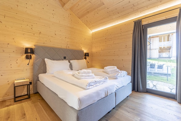 Foto van Luxe chalet met privésauna - Vakantiehuis in Ennsling - BedRoom