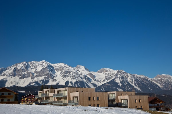 Foto van Luxe appartement met privésauna - Vakantiehuis in Schladming - Rohrmoos - ExteriorWinter