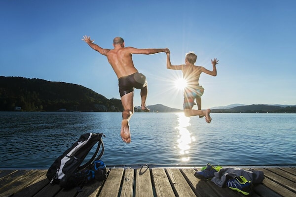 Foto van Direct gelegen aan het Drau-stuwmeer. - Vakantiehuis in Feistritz i.R. - Untagged
