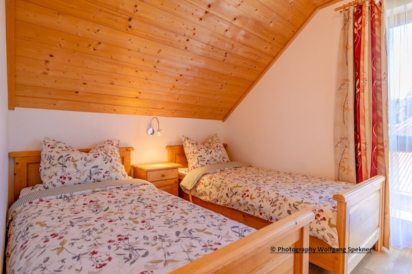 Foto van Chalet in Karinthië met sauna bij skipistes - Vakantiehuis in Sankt Gertraud-Weinebene - BedRoom