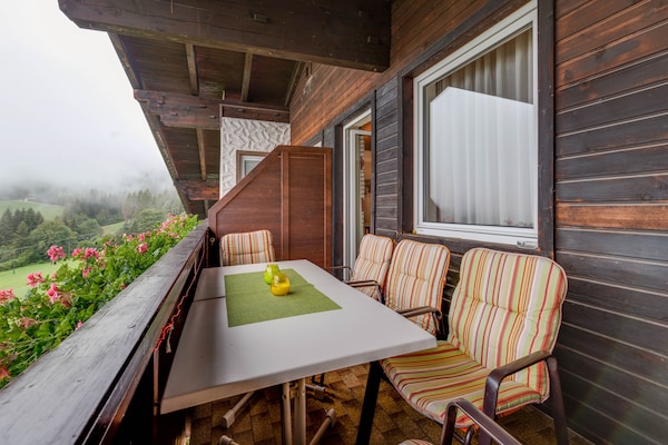 Foto van Appartement in Afritz bij Skigebieden - Vakantiehuis in Afritz am See - TerraceBalcony
