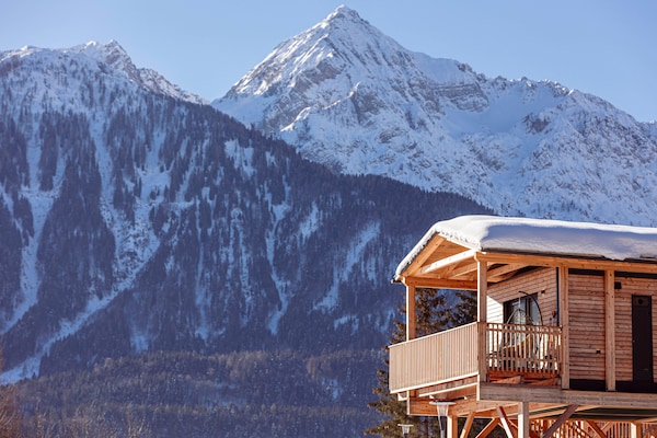 Foto van Luxe chalet met vaatwasser in de omgeving - Vakantiehuis in Kötschach-Mauthen - ExteriorWinter