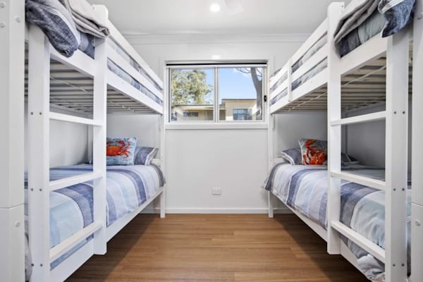 Foto van 3-slaapkamer kustverblijf met directe toegang tot het strand - BedRoom