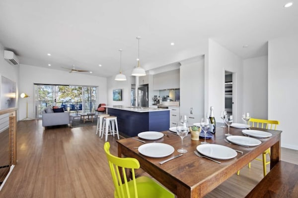 Foto van 3-slaapkamer kustverblijf met directe toegang tot het strand - DiningRoom