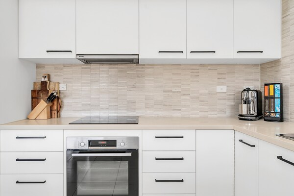 Foto van 3-slaapkamerappartement met strandzicht en entertainmentruimte - Kitchen