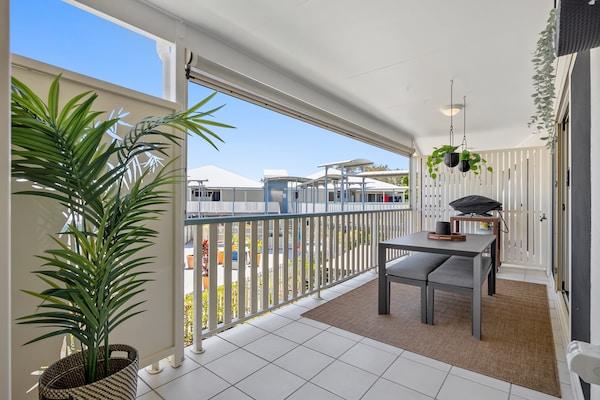 Foto van 3-slaapkamerparadijs met balkon en barbecue, 5 minuten van het strand - TerraceBalcony