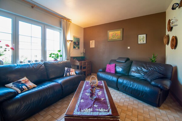 Foto van Vakantiehuis in Houyet voor 6 personen - Vakantiehuis in Houyet - LivingRoom