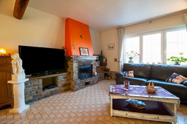 Foto van Vakantiehuis in Houyet voor 6 personen - Vakantiehuis in Houyet - LivingRoom