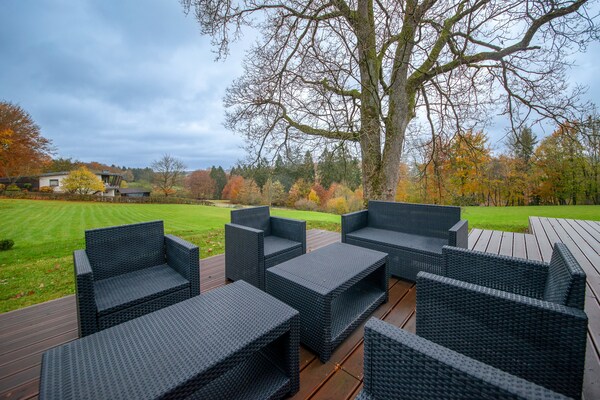 Foto van Vakantiehuis in Waimes met tuin - Vakantiehuis in Waimes - TerraceBalcony