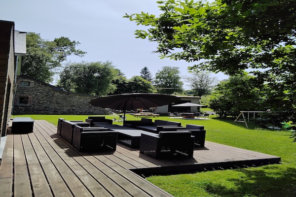 Foto van Vakantiehuis in Waimes met tuin - Vakantiehuis in Waimes - TerraceBalcony