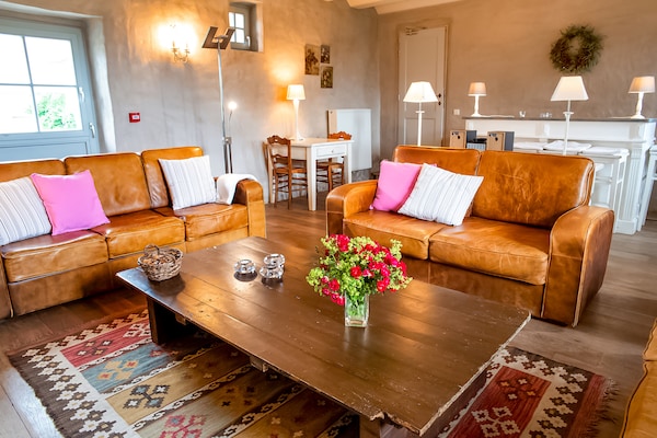 Foto van Uitje met sauna in Falaën - Vakantiehuis in Maredsous - LivingRoom