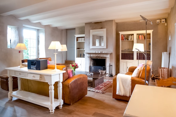 Foto van Uitje met sauna in Falaën - Vakantiehuis in Maredsous - LivingRoom