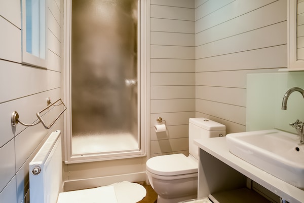 Foto van Uitje met sauna in Falaën - Vakantiehuis in Maredsous - BathRoom