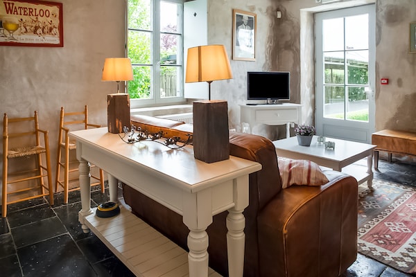 Foto van Uitje met sauna in Falaën - Vakantiehuis in Maredsous - LivingRoom