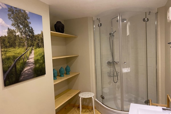 Foto van Historische boshaven van Gedinne - Vakantiehuis in Gedinne - BathRoom