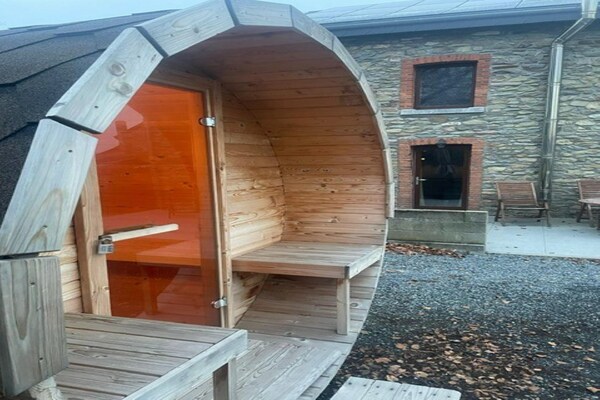 Foto van Authentiek vakantiehuis in Gouvy met wellness - Vakantiehuis in Gouvy - Wellness