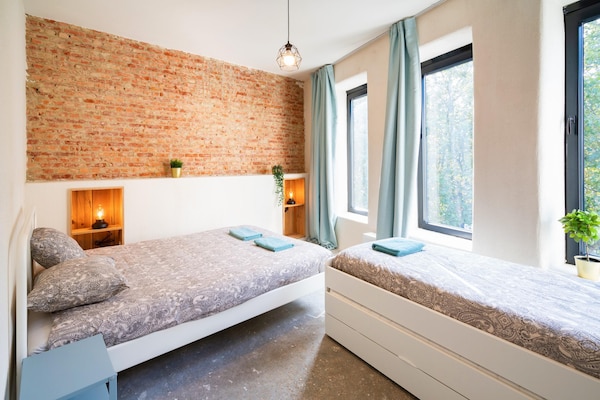 Foto van De Industriële Appartementen|2BBK|NS - Vakantiehuis in Antwerp - BedRoom