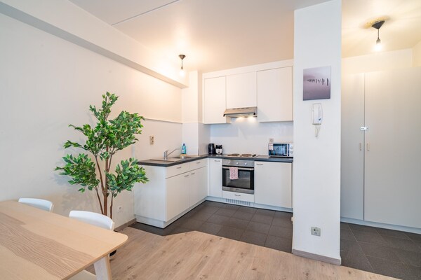 Foto van Luxe appartement in Antwerpen - Vakantiehuis in Antwerp - Kitchen