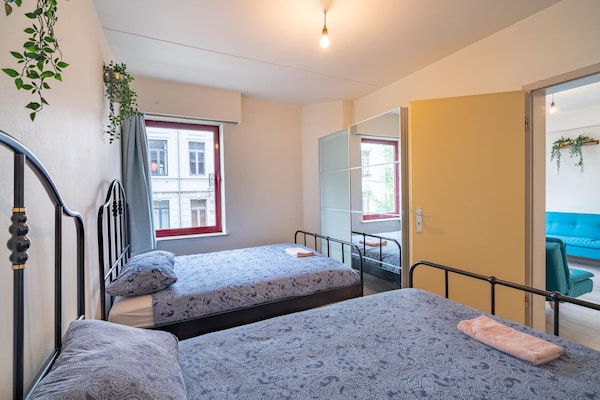 Foto van Luxe appartement in Antwerpen - Vakantiehuis in Antwerp - BedRoom